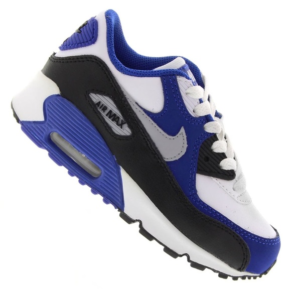 Nike Air Max Kids Sneakers - Blue, White, Black - Picture 11 of 16